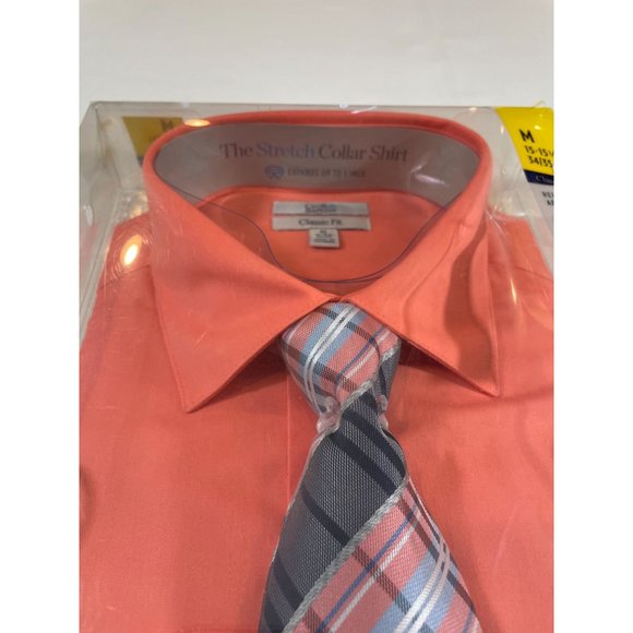 Men's Croft & Barrow Classic-Fit Stretch-Collar Dress Shirt & Tie Set - Picture 2 of 5